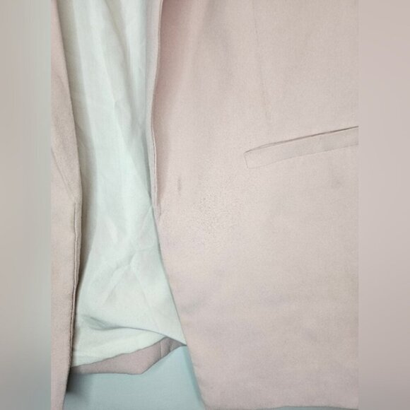 H$M Straight Cut Jacket. Light Pink. Size M. - Picture 4 of 12